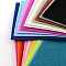 Non Woven Fabric Embroidery Needle Felt for DIY Crafts, Mixed Color, 15x10x0.1cm, 40pcs/bag