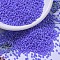 MIYUKI Round Rocailles Beads, Japanese Seed Beads, 11/0, (RR483) Opaque Cyan Blue AB, 2x1.3mm, Hole: 0.8mm, about 1111pcs/10g