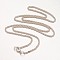 Iron Necklace Making, Rope Chain, with Alloy Lobster Clasp, Silver Color Plated, 24.8 inch