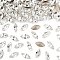 Preciosa® MAXIMA Crystal Fancy Stones, Czech Crystal, 435 14 615 Navette(Horse Eye), Dura Foiling, 00030 Crystal, 8x4mm
