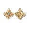 Resin Pendants, with Golden Plated Alloy Finding and ABS Plastic Imitation Pearl, Cadmium Free & Nickel Free & Lead Free, Cross Charm, Dark Cyan, 32x29x4mm, Hole: 1.8mm