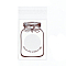 Rectangle OPP Cellophane Bags, White, 13x6.9cm, Unilateral Thickness: 0.035mm, Inner Measure: 9.9x6.9cm, about 95~100pcs/bag