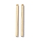 Brass Pendants, Rectangle, Light Gold, 30x2x2mm, Hole: 1.2mm