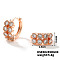 Geometric Shape Earrings with Micro Inlaid Diamonds, Fashionable and Elegant, Hoop Earrings