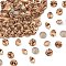 Preciosa® MAXIMA Crystal Round Stones, Czech Crystal, Dura Foiling, Round(431 11 615 Chaton), 10330 Lt.Col.Topaz, SS8/PP17(2.3~2.5mm)