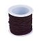 Elastic Cord, Coconut Brown, 1mm, about 22.96 yards(21m)/roll