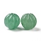 Natural Green Aventurine Beads, Autumn Theme, Pumpkin, 8~8.5x7.5~8mm, Hole: 1.2mm
