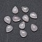 Natural Rose Quartz Cabochons, teardrop, 8x6x3mm