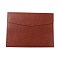 PU Imitation Leather A4 File Envelopes, Document Organizer, Office Supply, with Magnetic Closure, Rectangle, Sienna, 240x330x3.5mm