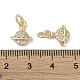 Латунные микропаве прозрачные подвески с фианитом KK-S367-16A-3