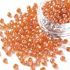 (доступна услуга переупаковки) круглые стеклянные бусины SEED-C016-4mm-169-1