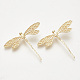 Латунные подвески X-KK-S343-27G-1