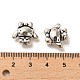 Сплавочные овальные бусины тибетского стиля  FIND-C043-043AS-3