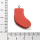 Подвески из непрозрачной смолы на рождественскую тематику RESI-F054-A05-3