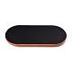 Модный бархатный деревянный поднос для колец ODIS-P008-09A-4
