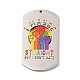 Большие подвески из нержавеющей стали Pride 201 STAS-J041-05F-1