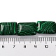 Синтетического малахита бисер нитей G-T047-B13-01-5