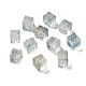 Прозрачные стеклянные бусины GLAA-D025-02B-1