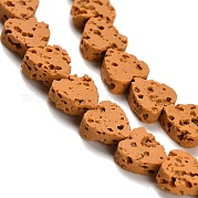 Нити синтетических бусин G-R010-01C