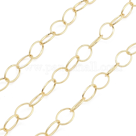 Латунные овальные звенья цепи CHC-M025-06G-1