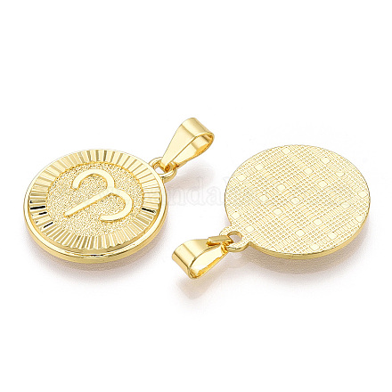 Латунные подвески KK-T070-01G-07-1