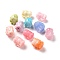 Synthetic Coral Beads, Dyed, Human Head, Mixed Color, 16x13.5x13.5mm, Hole: 1.4mm