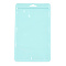 Macaron Color Plastic Yin-yang Zip Lock Bags, Resealable Bags, Self Seal Bags, Top Seal, Rectangle, Pale Turquoise, 12x19.9x0.15cm, Unilateral Thickness: 2 Mil(0.05mm)