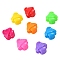 Mini Hair Claws Clip, Hair Pin, Hair Bangs for Little Girls, Mushroom, Mixed Color, 26x23x16mm