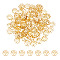 UNICRAFTALE 100Pcs 304 Stainless Steel Flower Bead Caps Golden Bead End Caps Filigree Spacer Bead Bracelets Necklaces Bead Caps for DIY Earrings Jewellery Making Supplies Hole 0.8mm