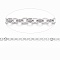 Tarnish Resistant 304 Stainless Steel Cable Chains, Soldered, with Spool, Flat Oval, Stainless Steel Color, 1.5x1.2x0.3mm, about 65.61 Feet(20m)/roll