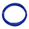 5M 2-Ply Anodized Aluminum Wire, Twisted Round, Bendable Metal Craft Wire, Flexible Craft Wire, for Beading Jewelry Craft Making, Blue, 3~4mm, about 16.40 Feet(5m)/Roll