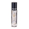 Glass Roller Ball Bottles, Essential Oil Refillable Bottle, with Blue Chalcedony Chip Beads, for Personal Care, 107x15mm, Beads: 3x11~3x7mm, Capacity: 10ml