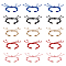 10Pcs 5 Colors Adjustable Braided Nylon Cord Bracelet Making, with 304 Stainless Steel Open Jump Rings, Mixed Color, Single Chain Length: about 6 inch(15cm), 2pcs/color