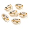 Printed Natural Shell Beads, Shell Shape, No Hole/Undrilled, Word, 16~24x11~15x7~8mm, Hole: 1~2mm