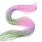 Transparent Gradient Color Glass Beads Strands, Faceted Round, Pearl Pink, 2mm, Hole: 0.8mm, about 160~178pcs/strand, 13.58 ~14.17 inch(34.5~36cm)