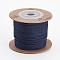 Nylon Cords, String Threads Cords, Round, Prussian Blue, 1.5mm, about 27.34 yards(25m)/roll