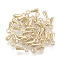 Alloy Charms, Chain Extender Drop, Teardrop, Light Gold, 7x2.5x2mm, Hole: 1mm, about 5000pcs/bag