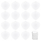 BENECREAT 30PCS Heart Sublimation Aluminum Blank, Aluminum Stamping Tag Blank Dog Tag Double Sided Transfer Tags for DIY Keychains, Tags Project, 1.3x1.24 Inch