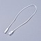 Polyester Cable Ties, Tie Wraps, Zip Ties, White, 203x1mm, about 1000pcs/bag