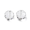 K9 Glass Imitation Austrian Crystal Beads, Faceted, Round, Clear, 6mm, Hole: 1mm