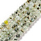 Natural Prehnite Beads Strands, Faceted, Round, 6~6.5mm, Hole: 1mm, about 63pcs/strand, 14.96
