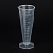 Measuring Cup Plastic Tools, Graduated Cup, White, 5x4.7x11.5cm, Capacity: 50ml(1.69fl. oz)