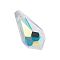 Preciosa® Crystal Pendants, Czech Crystal, 451 51 984 Drop, 00030 200 Crystal AB, 15x7.5mm, Hole: 0.8mm