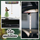 Большие подвески из медной проволоки из натурального селенита PALLOY-PH01475-6