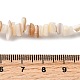 Нити бусин из натуральных пресноводных ракушек SHEL-B003-03-4
