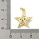 Латунные микро проложить кубического циркония подвески KK-N254-122G-3
