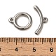 Застежки-тоглы из нержавеющей стали марки 304 STAS-Q324-08P-3