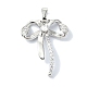 Подвески из кубического циркония с покрытием из латуни KK-M282-29P-1