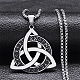 201 подвеска из нержавеющей стали NJEW-C066-08P-1