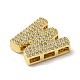 Латунные бусины KK-D098-04W-G-2